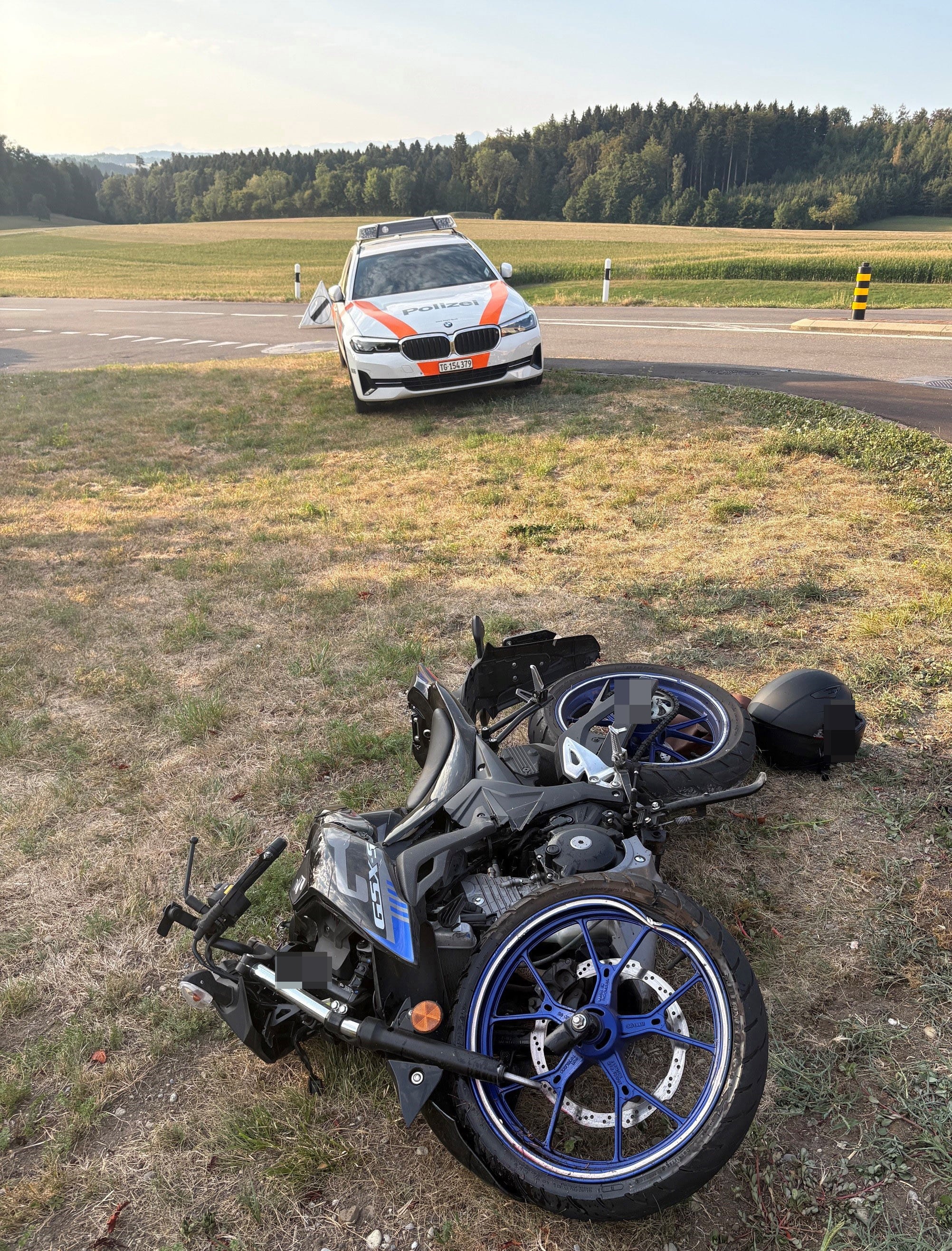 Amlikon-Bissegg: Motorradfahrerin (18) bei Unfall getötet