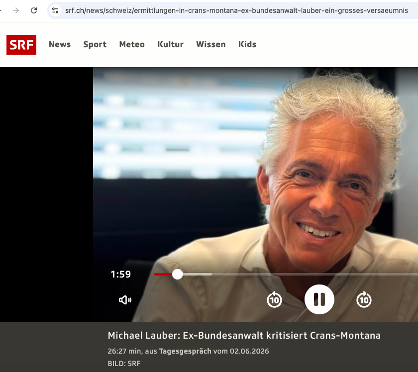 Scharfe Kritik an der Staatsanwaltschaft Wallis von Michael Lauber