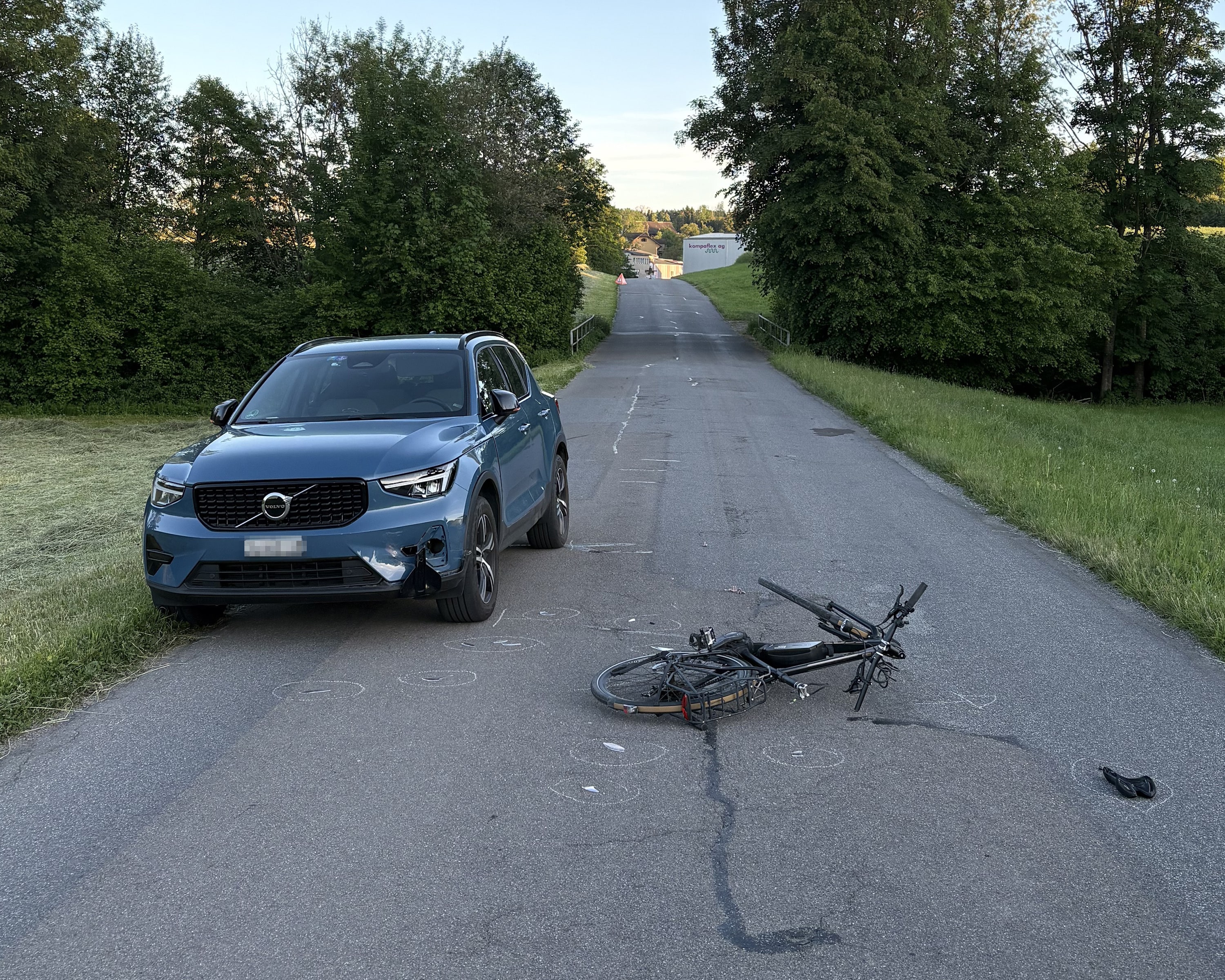Salmsach: E-Velo-Fahrerin bei Kollision verletzt
